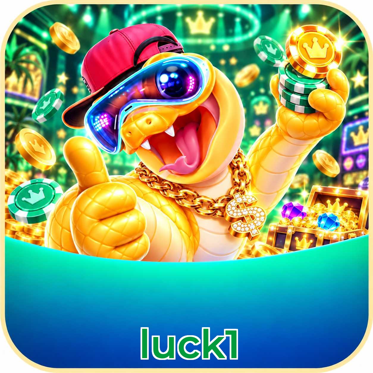 Pacote de boas-vindas ao criar conta na luck1